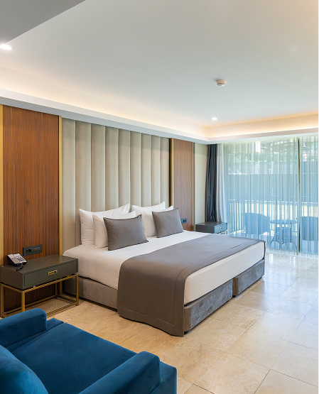 Vogue Hotels Bodrum Konaklama Bahçe Manzaralı Aile Odası Dıger